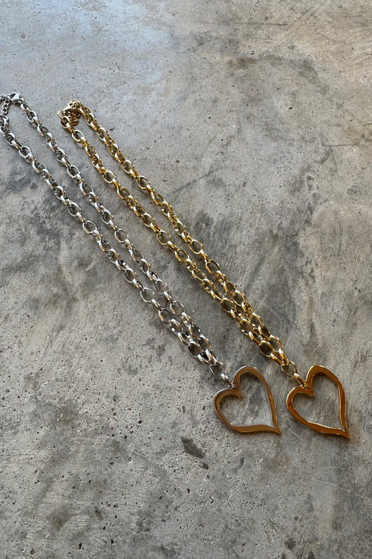 Blakeley Heartline Necklace