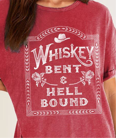 WHISKEY BENT MINERAL GRAPHIC DRESS