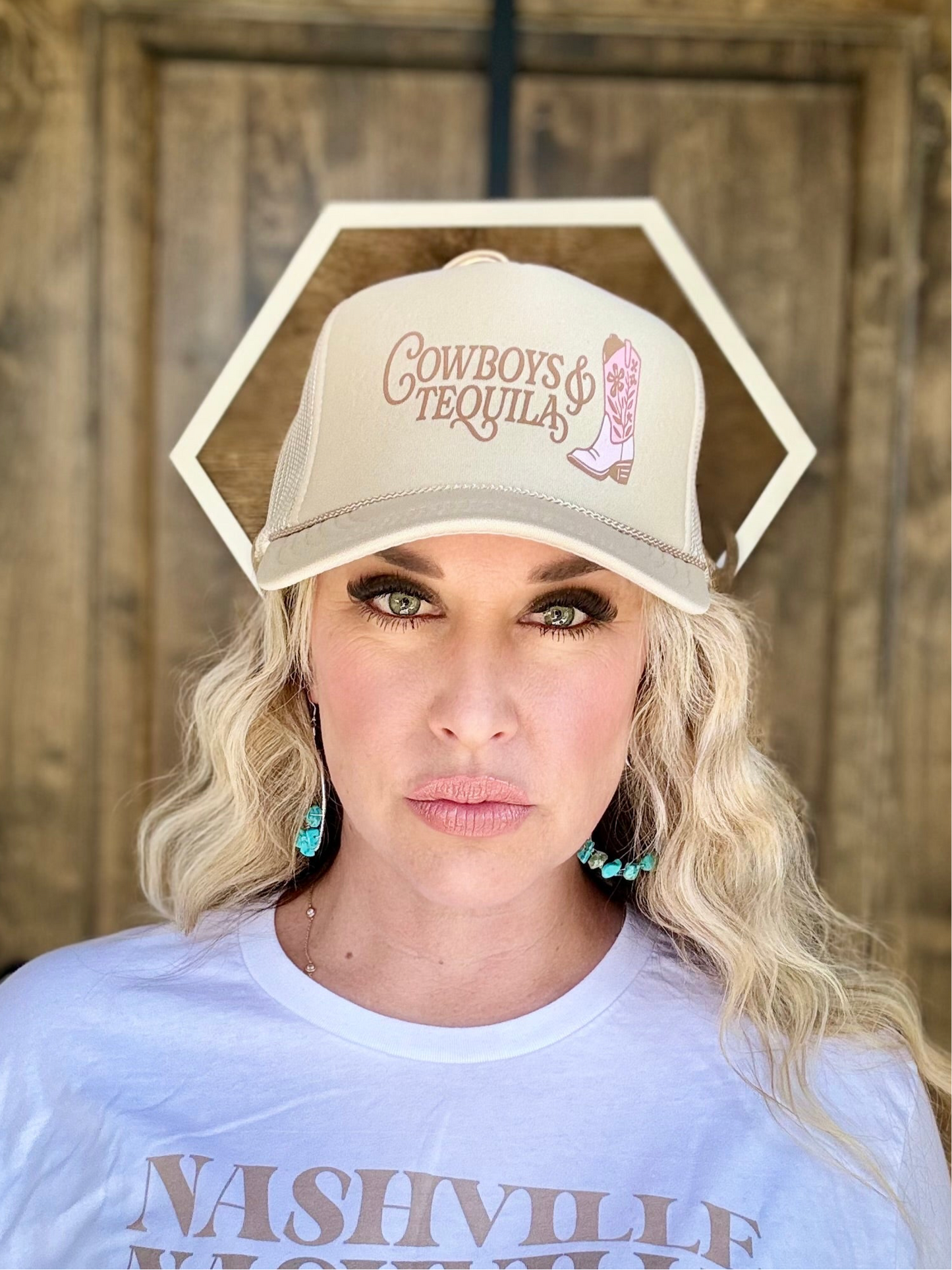 Cowboys and Tequila Trucker Hat