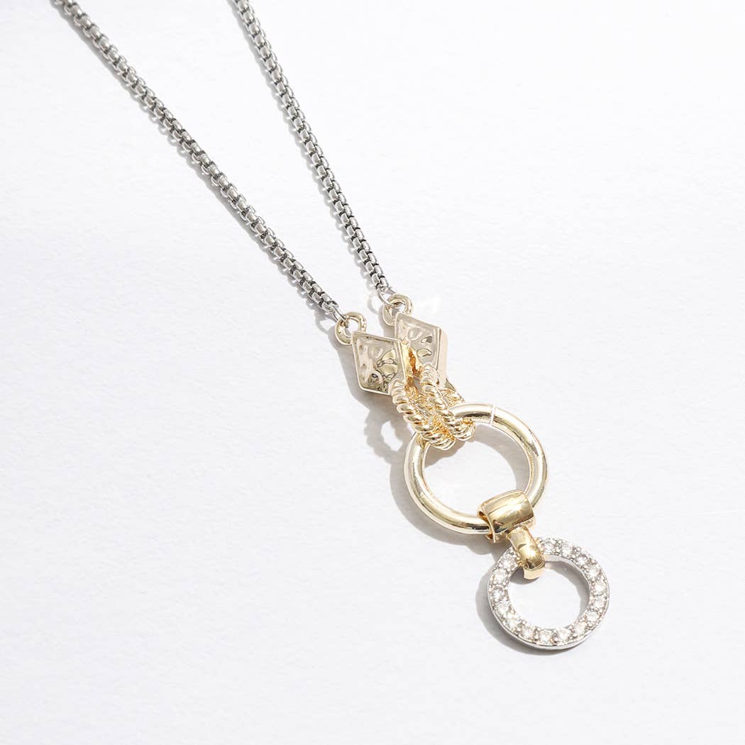 Chloe Two Tone Necklace