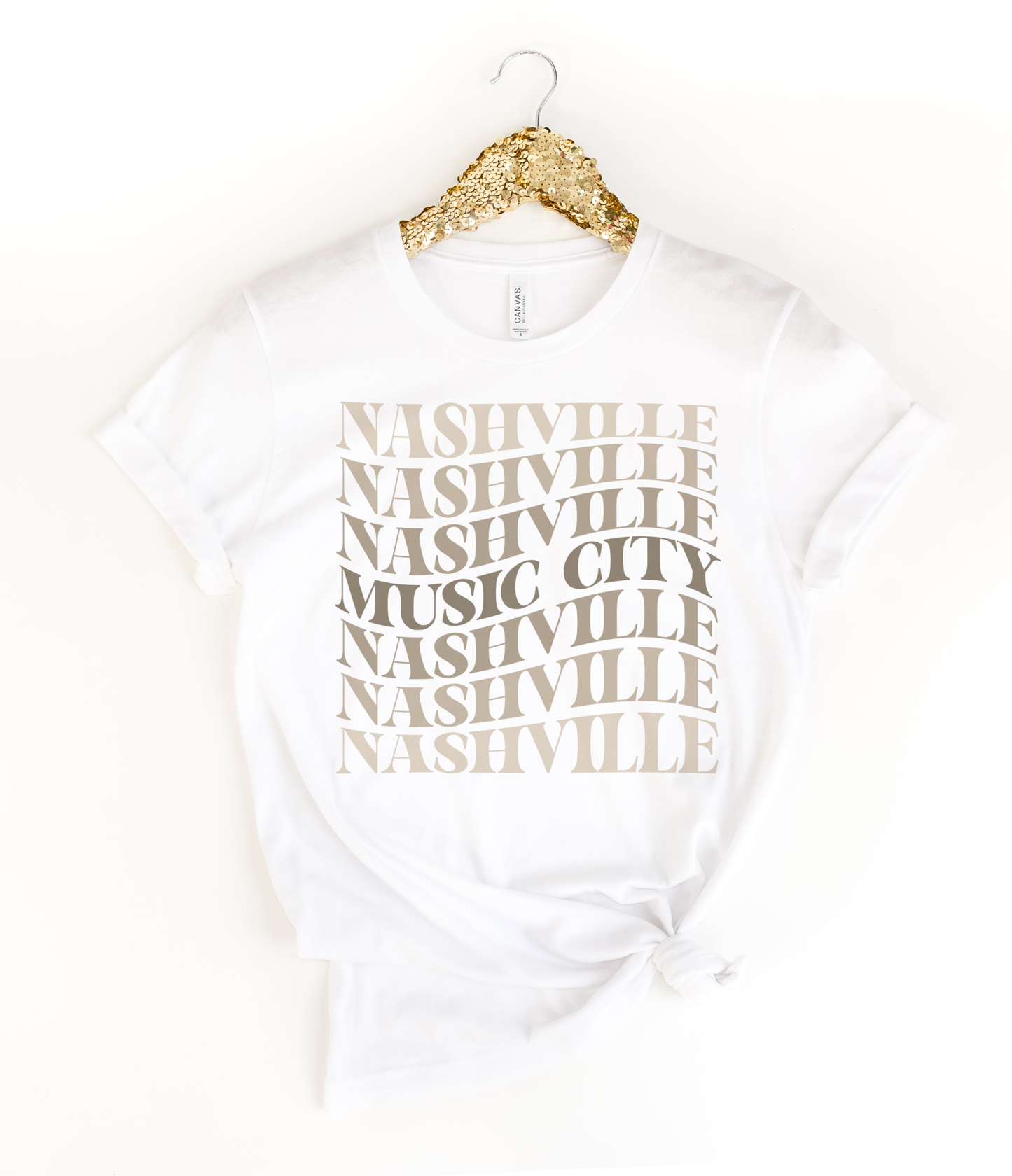 Nashville Music City Graphic Tee
