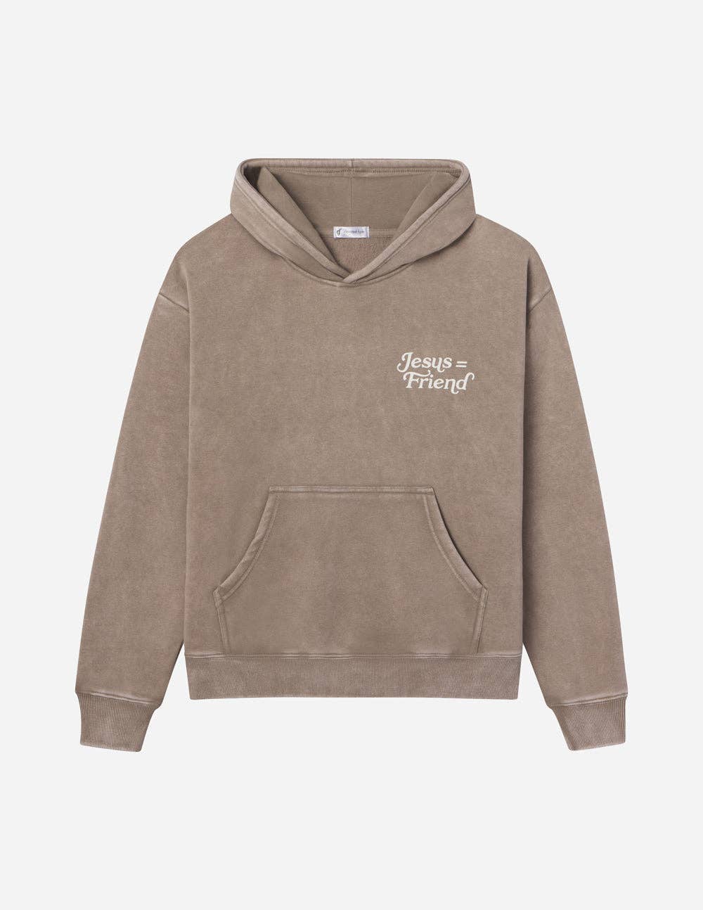 What a Friend in Jesus Brown Hoodie
