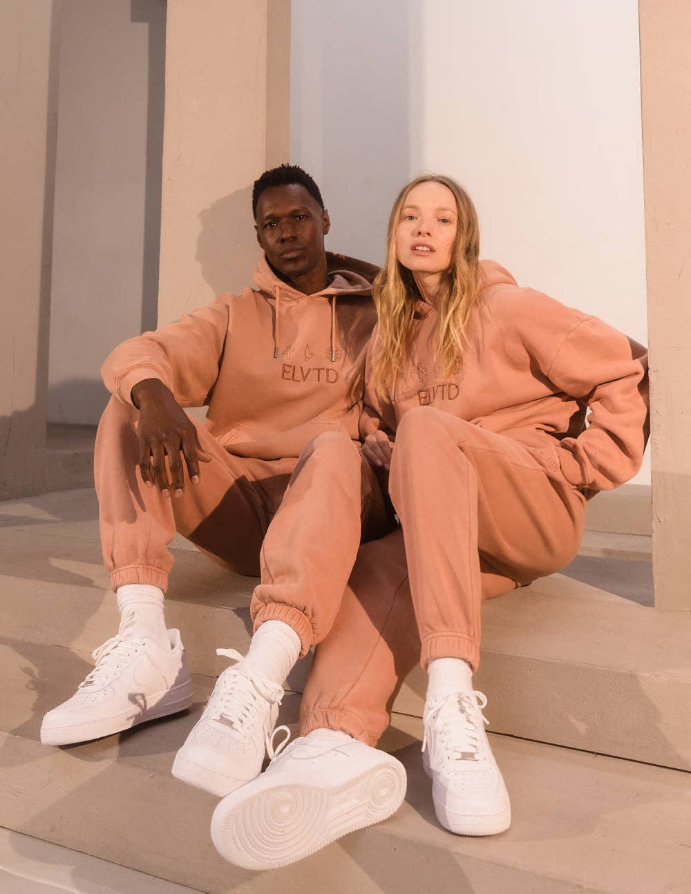Core Hoodie - Beige Pink