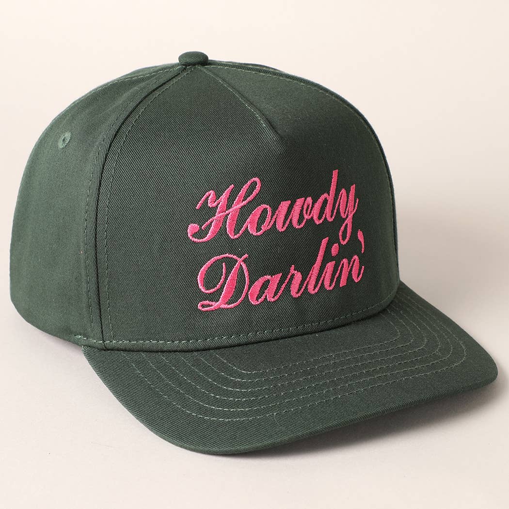 Howdy Darlin Flatbill Cap