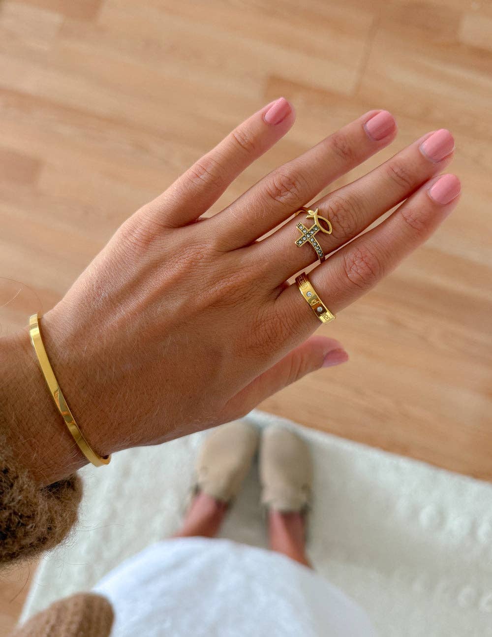 Gemstone Logo Ring