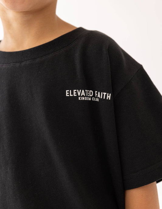 Kingdom Club Black Kids Tee