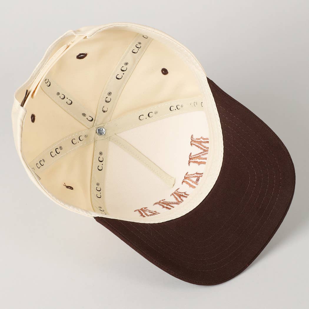 MAMA Typographic Design Embroidery Cap