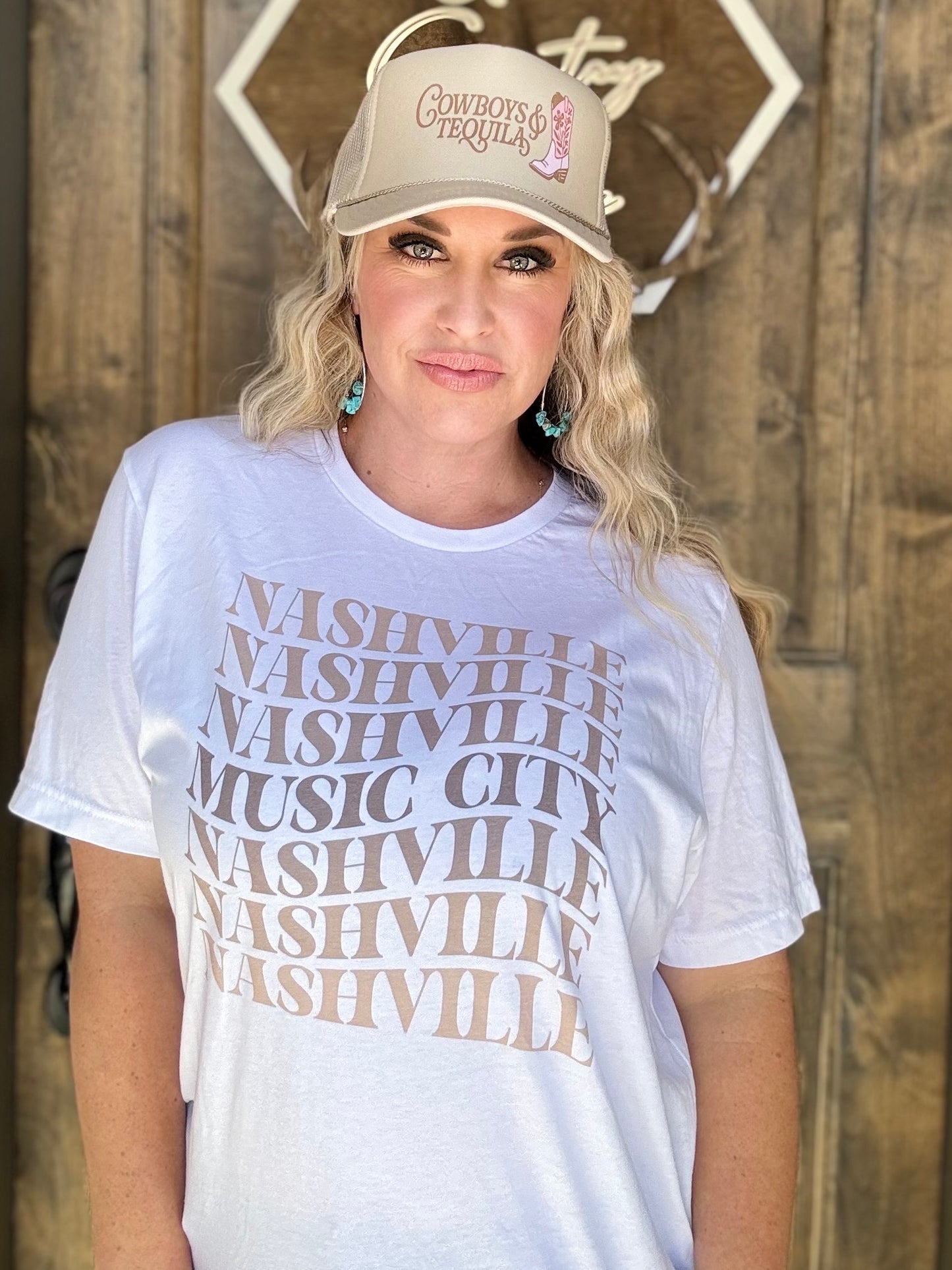 Nashville Music City Graphic Tee