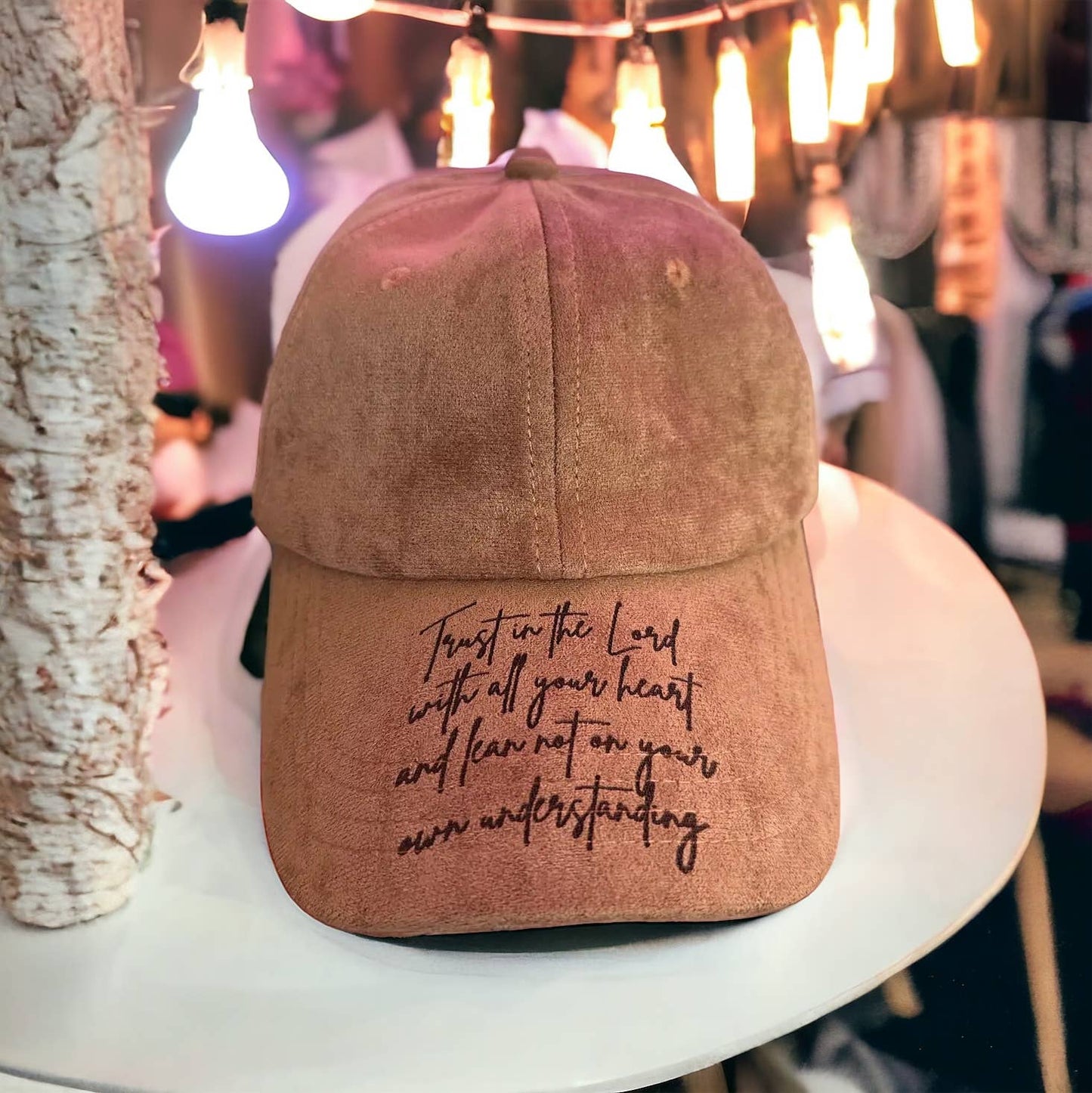 Trust In The Lord | Burnt Hat | Women’s Baseball Hat