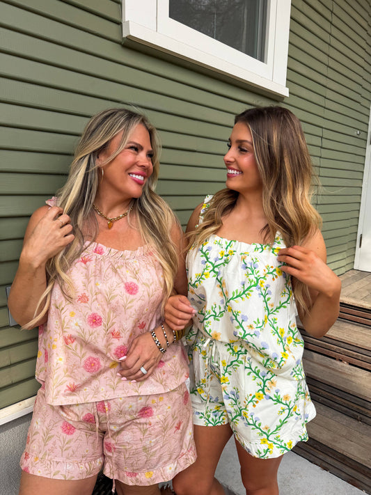 FLORAL SUNDAY LOUNGE SET
