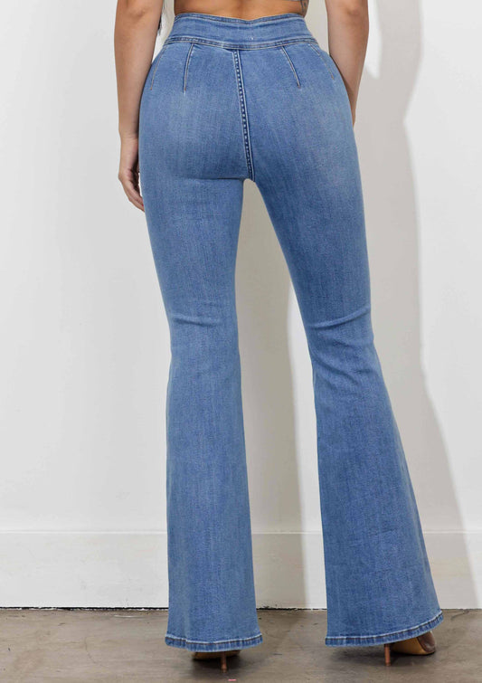 Slim Flare Stretch Jean