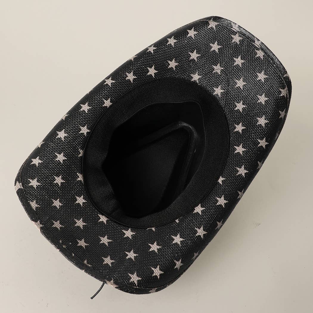 Stars and Stripes Western Cowboy Hat