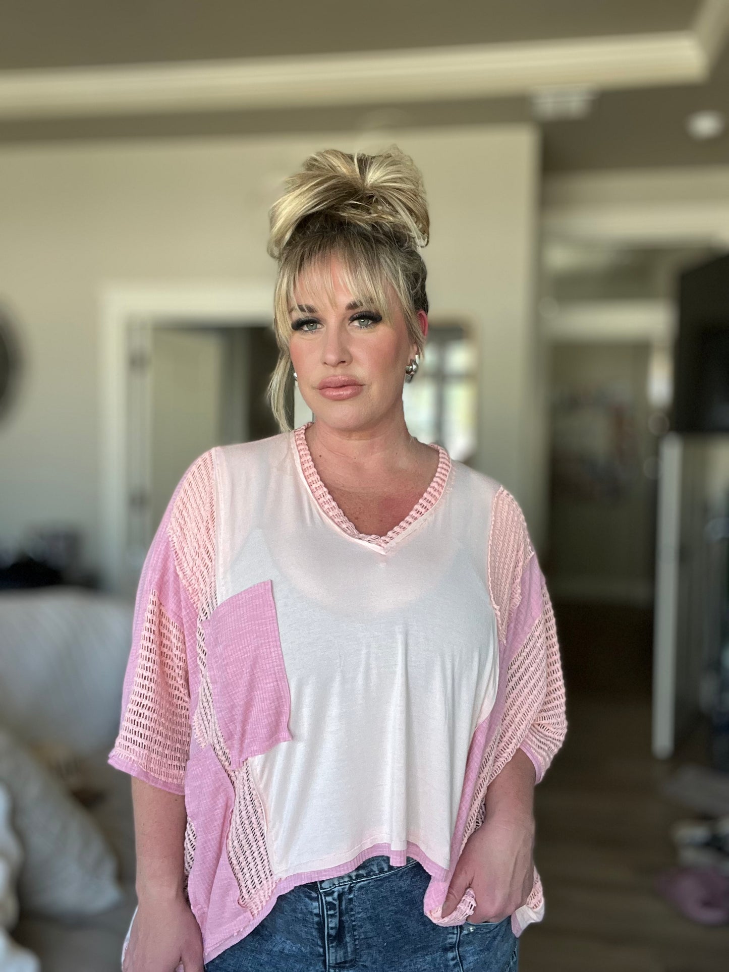 Peyton Contrast Pullover