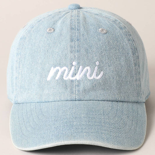 Mini Denim Kids Cap
