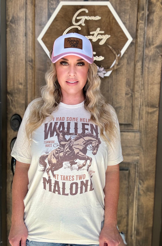 Wallen Malone Country Graphic Tee