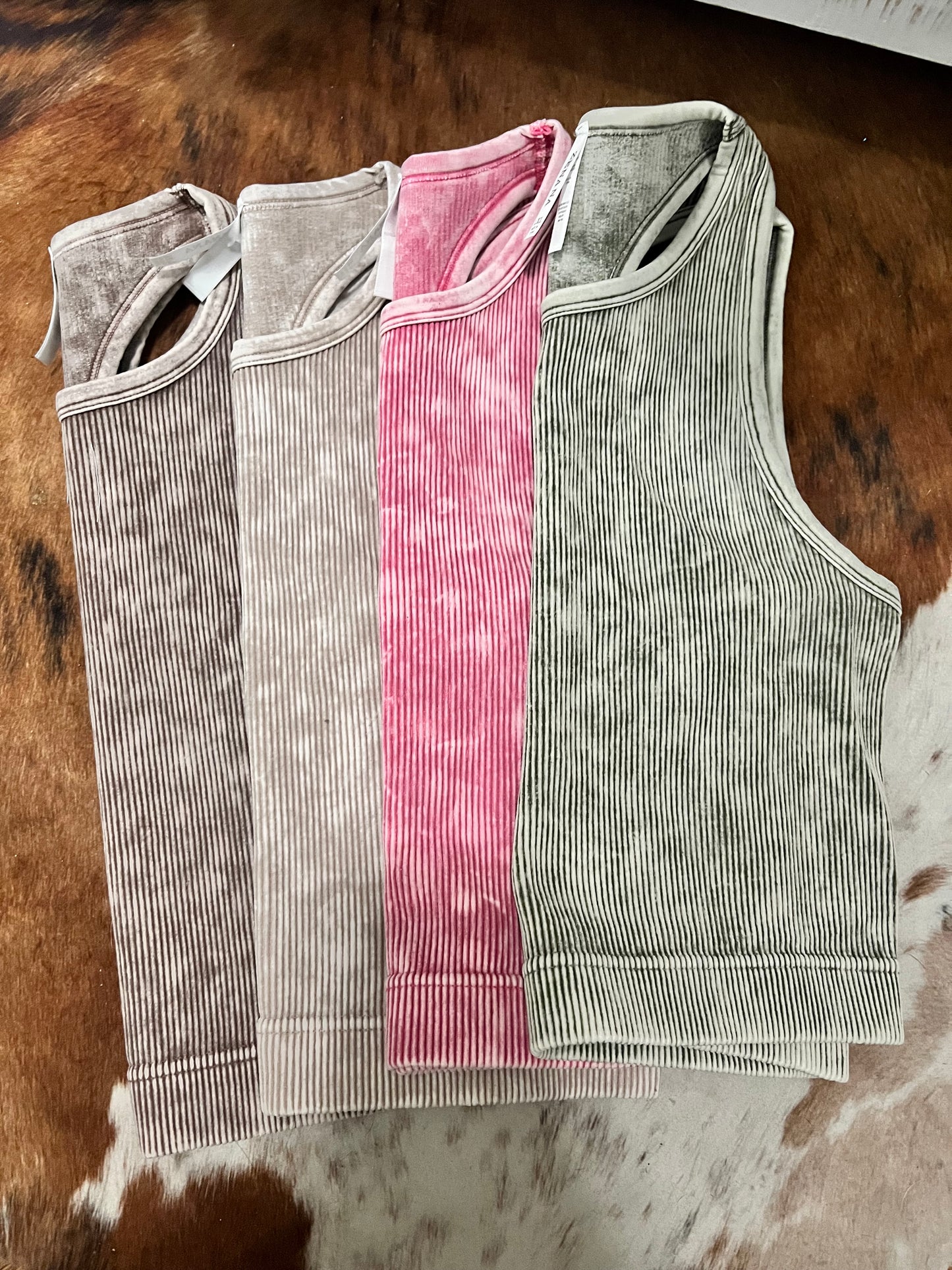 Ash Cropped Tank