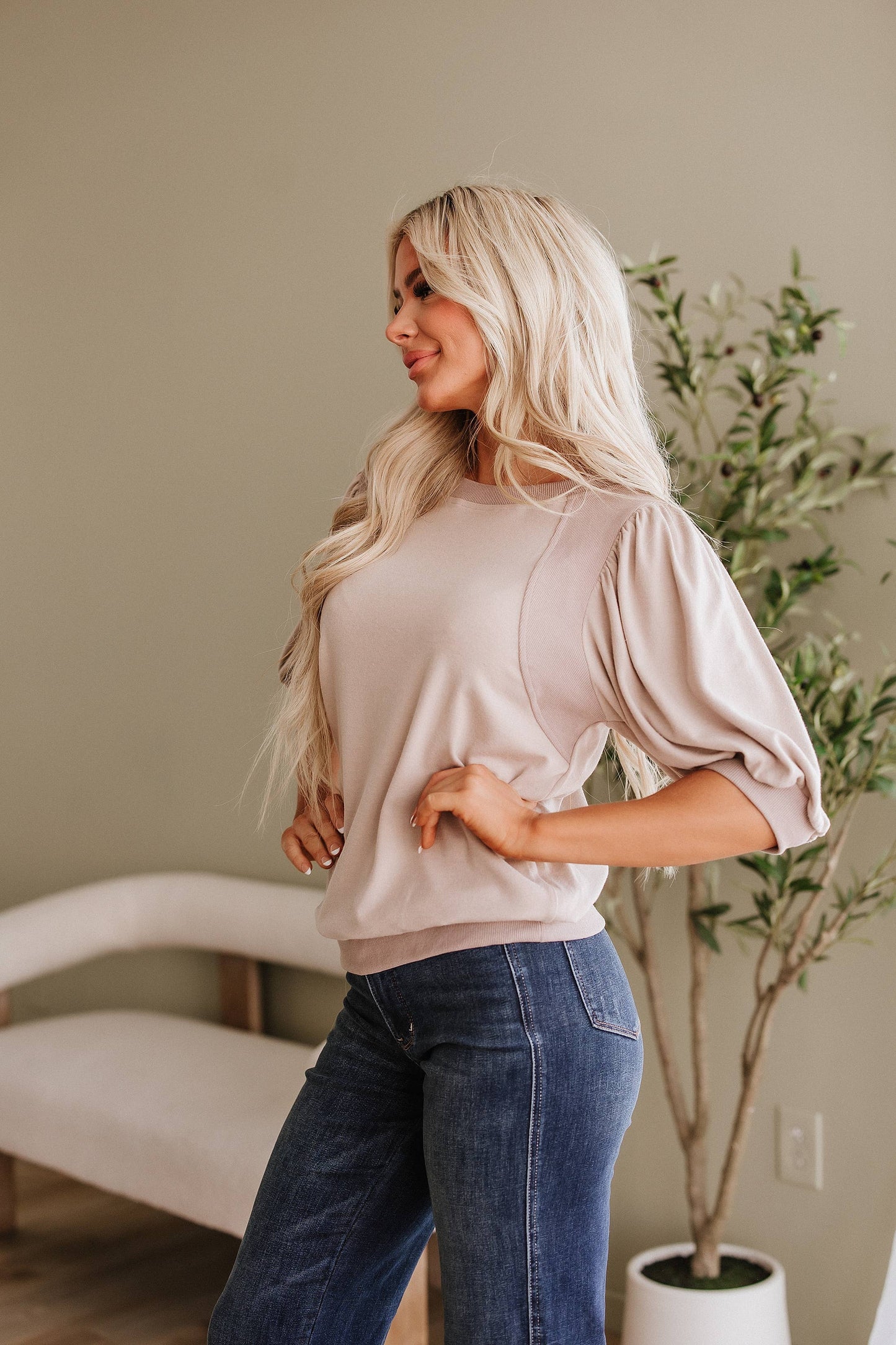 Linley Bishop Sleeve Blouse