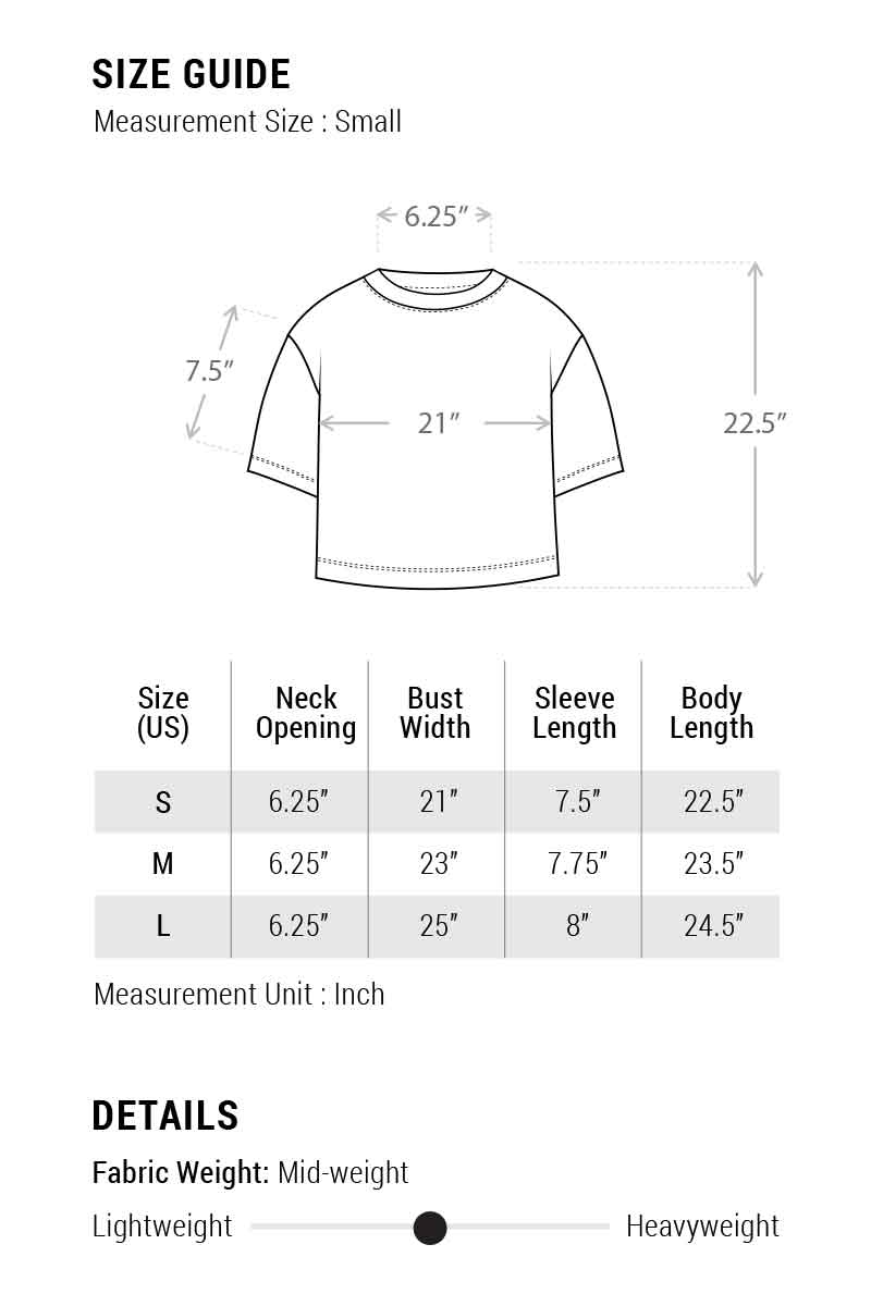 American Honey Graphic Boxy Crop Top