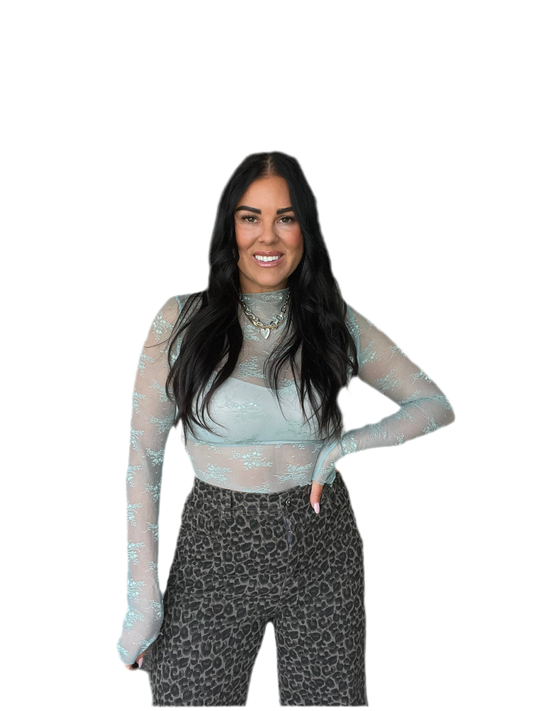 Leopard Printed Straight Pants