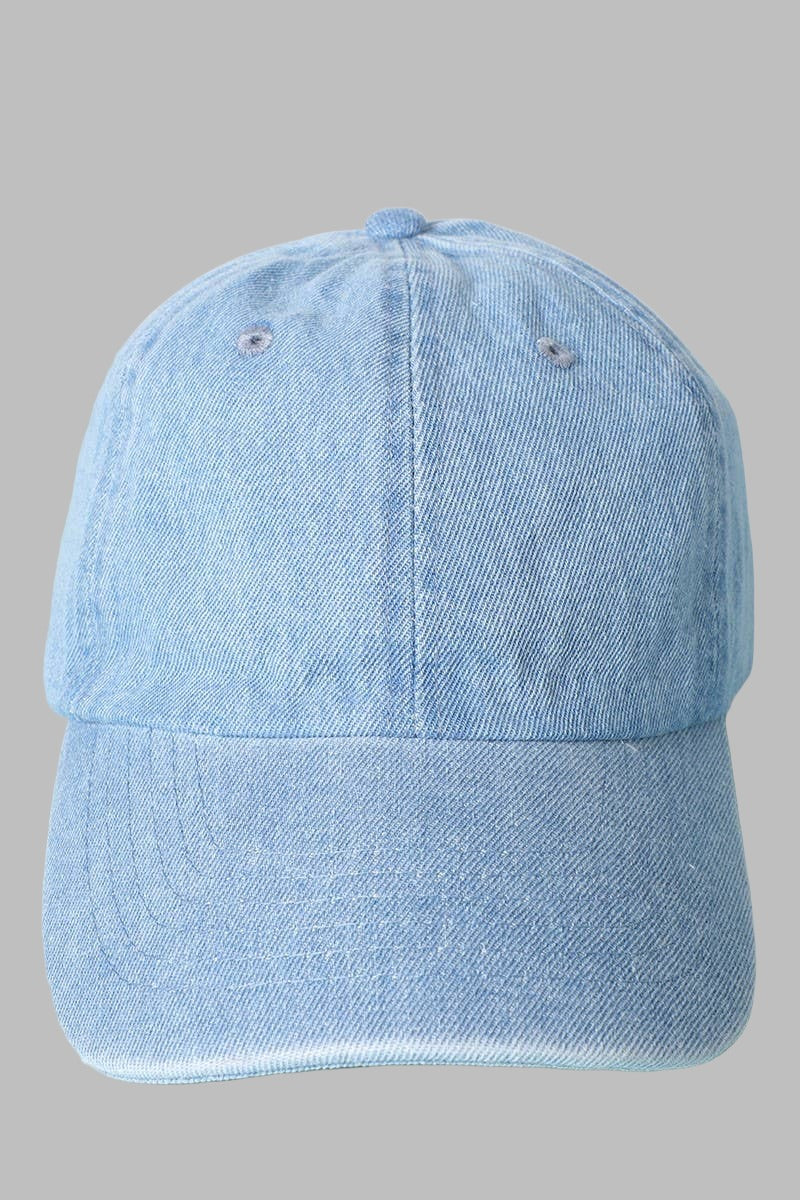 Denim Baseball Cap