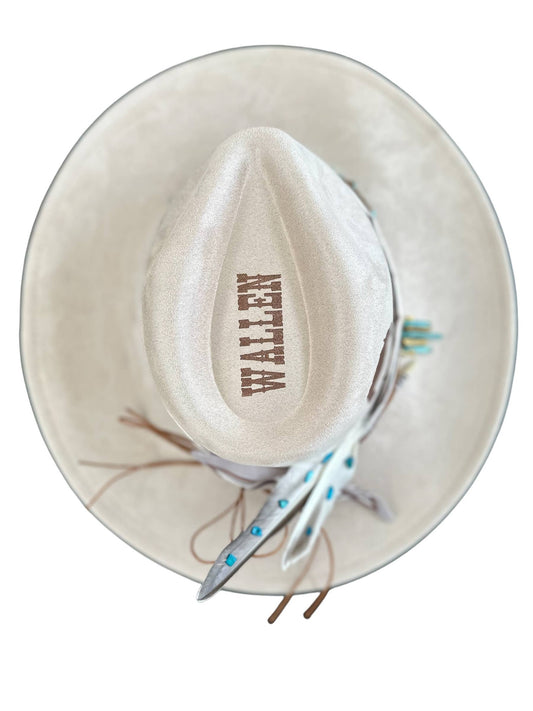 Morgan Wallen Burnt Rancher Hat