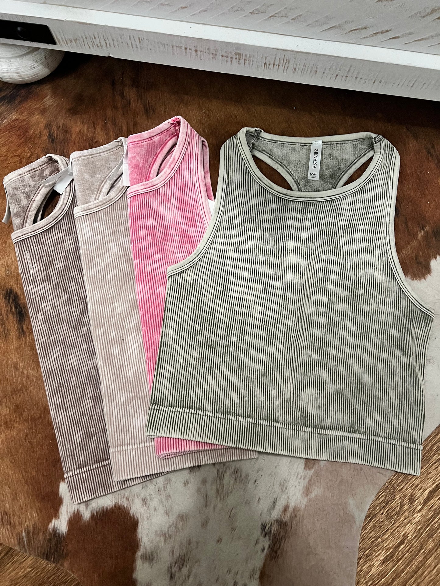 Ash Cropped Tank