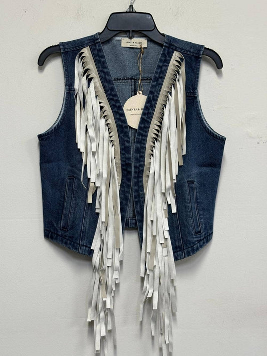 Desert Darlin' Fringe Denim Vest