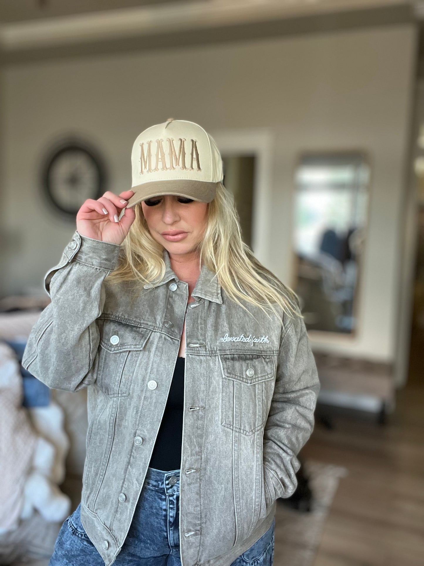What a Friend In Jesus Denim Jacket
