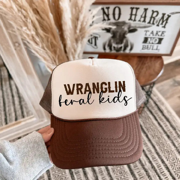 Wranglin Feral Kids Trucker