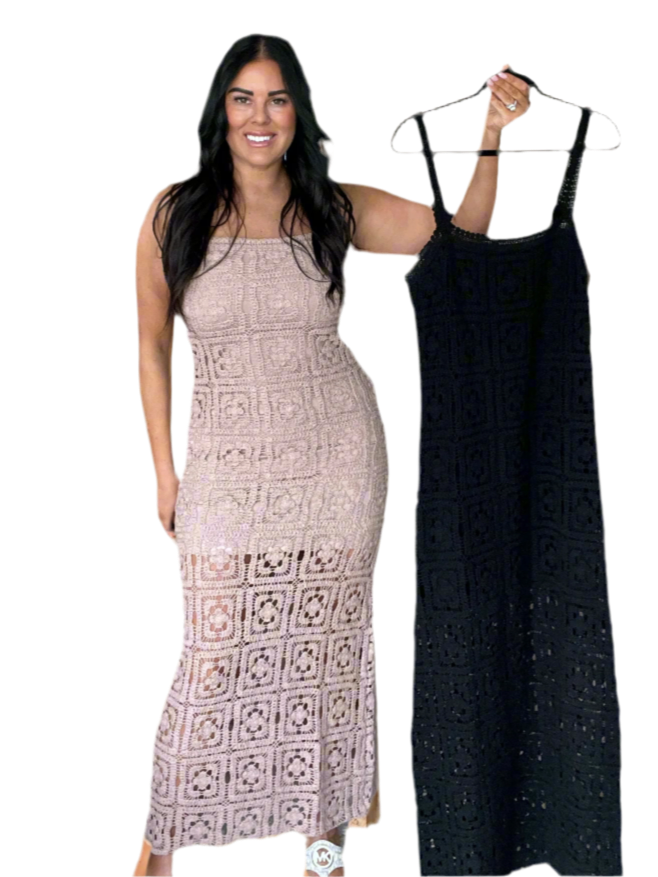 Crochet Maxi Dress