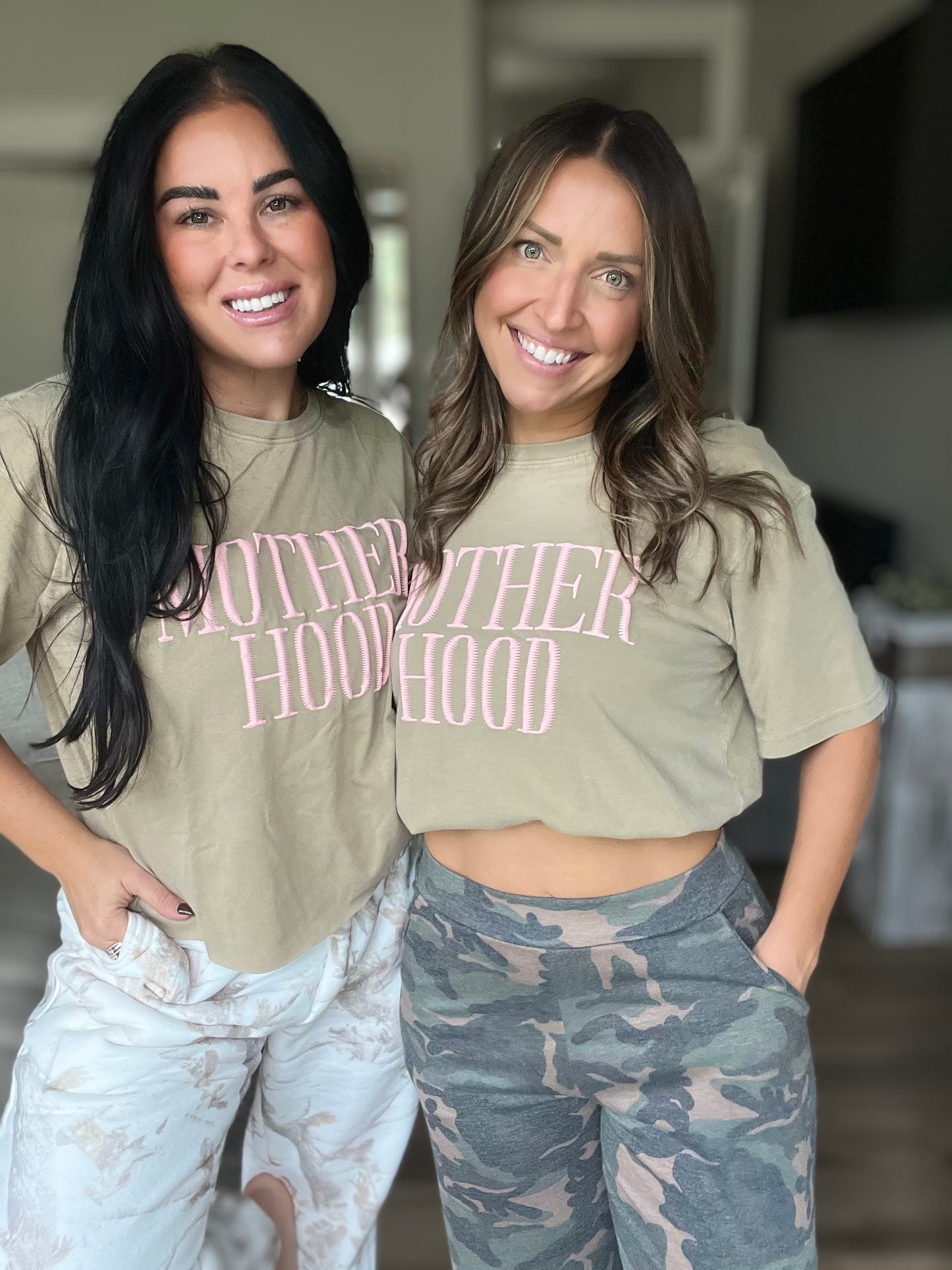Motherhood cropped Puff' Tee
