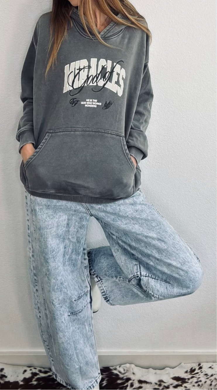 Liz Wide Leg Comfy Denim Jean Pants