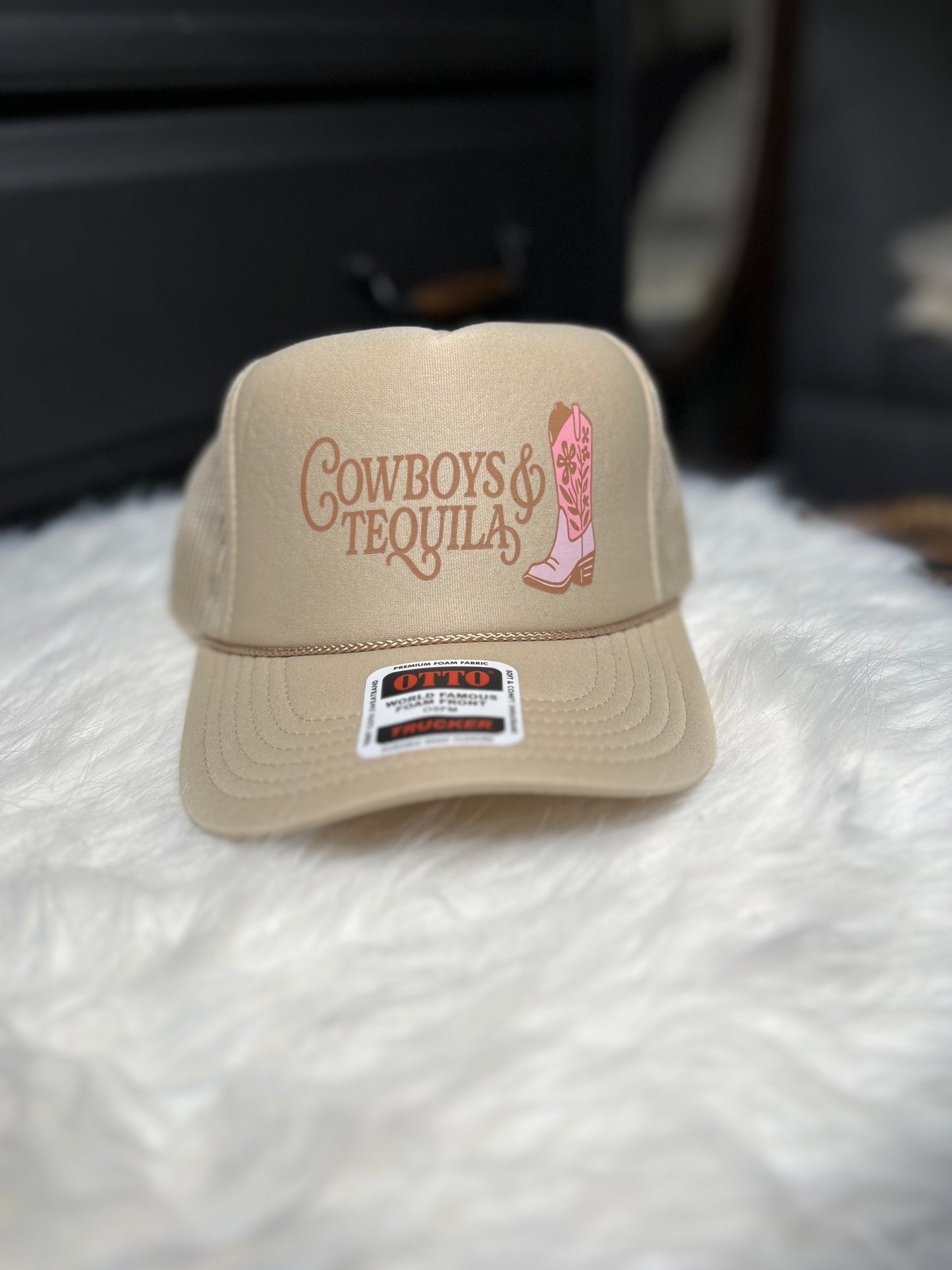 Cowboys and Tequila Trucker Hat