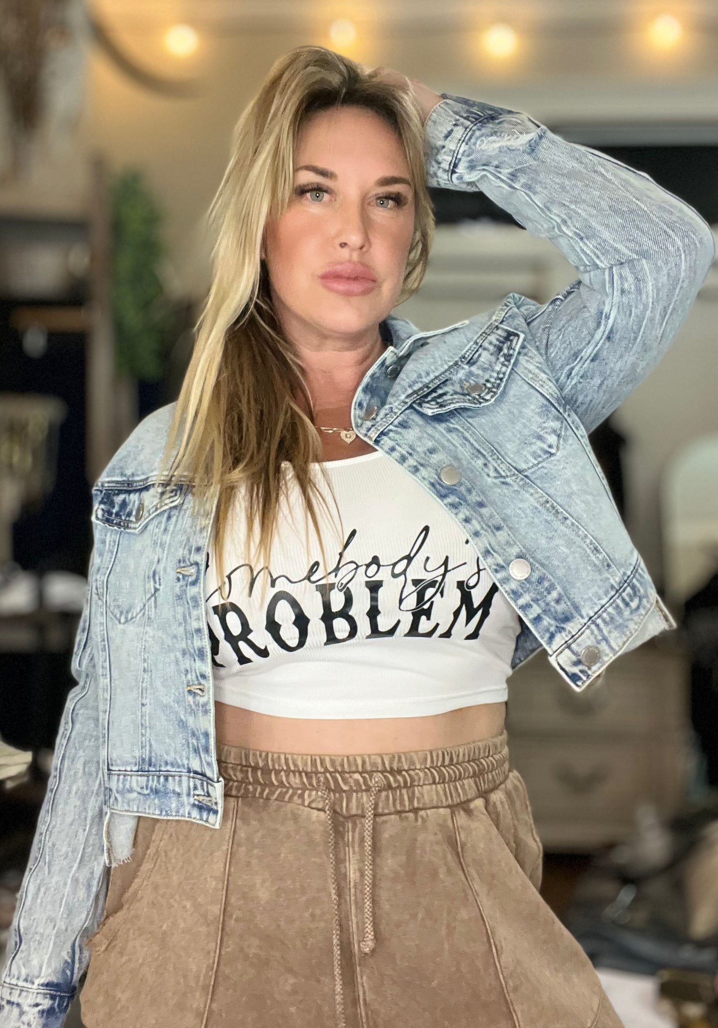 OVERSIZED STEP HEM JACKET