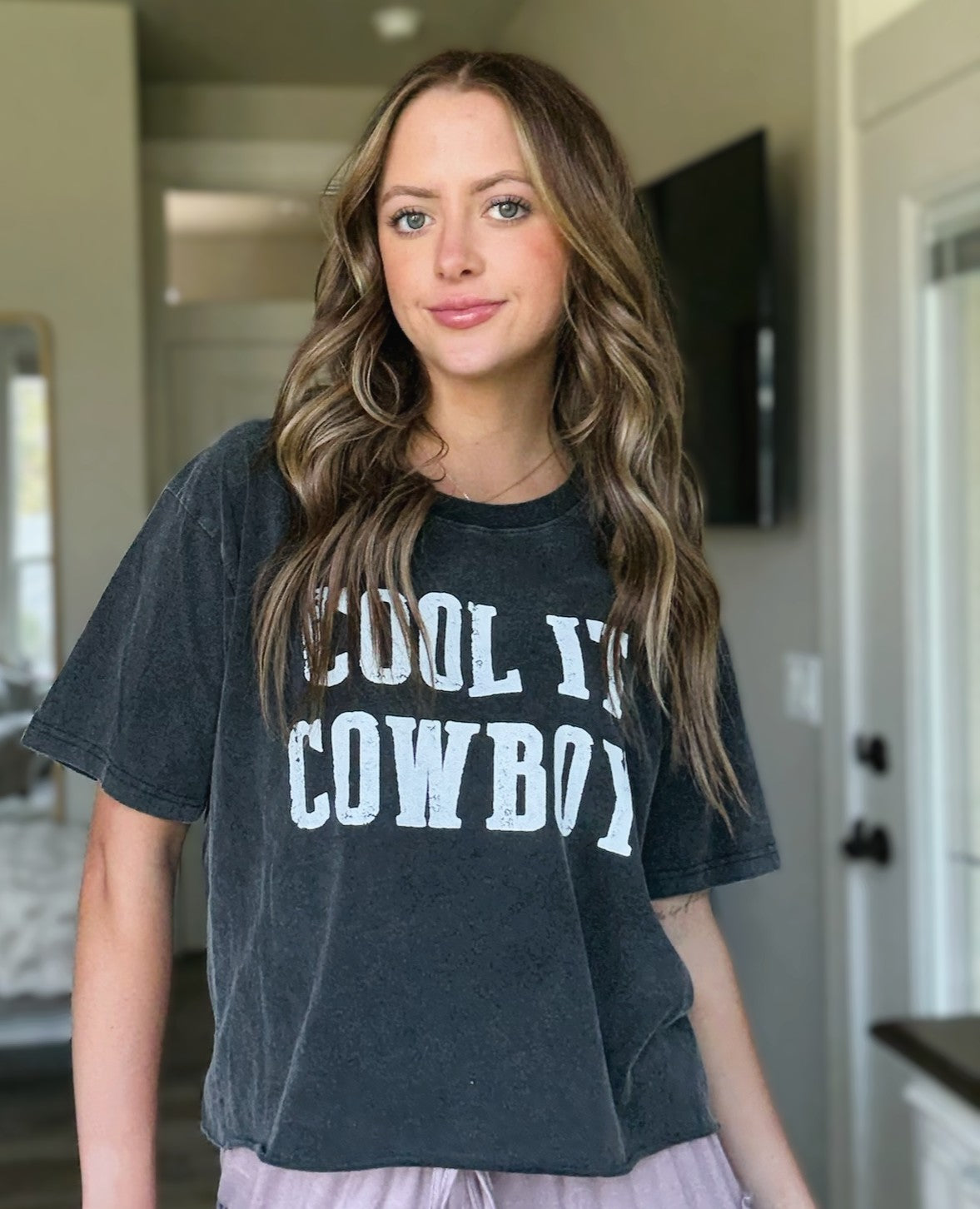 Cool it Cowboy distressed