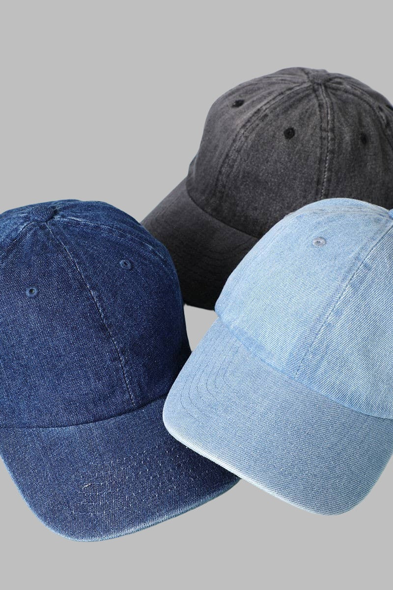 Denim Baseball Cap