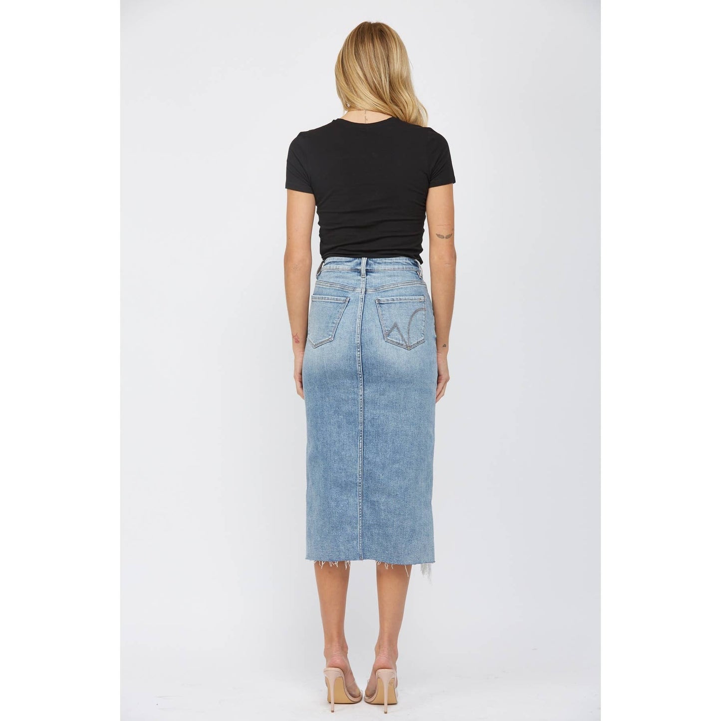 Peyton HIGH WAISTED MIDI SKIRT