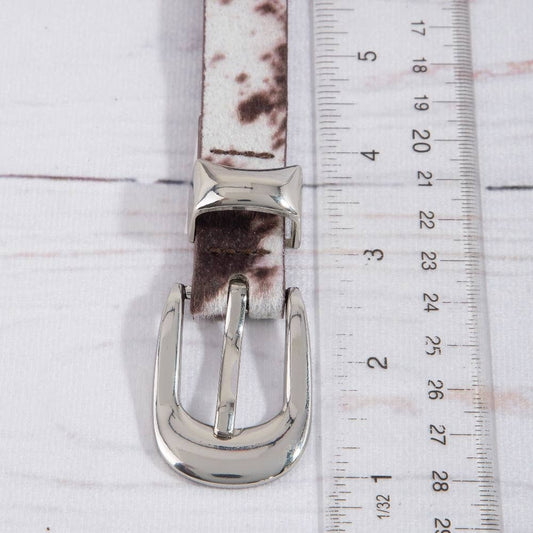 Cow Hide Western Leather Belt