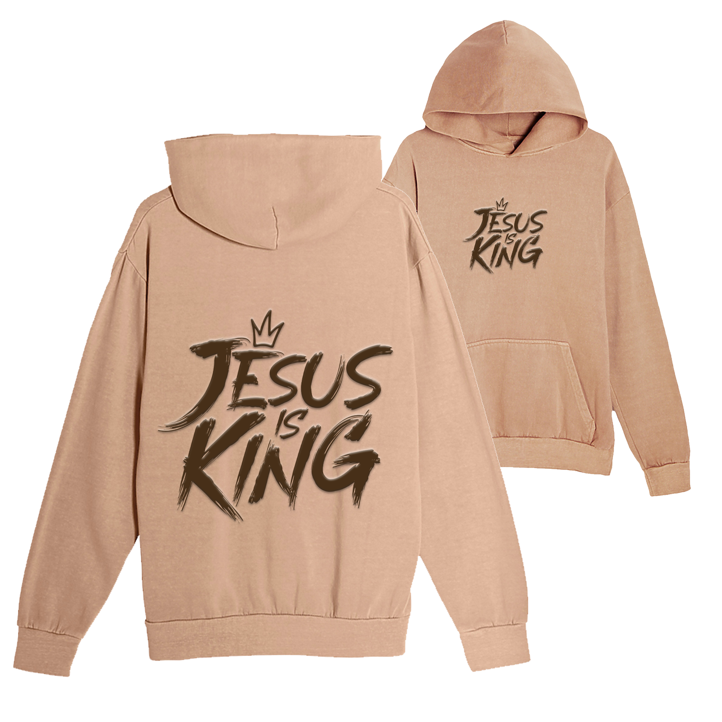 Jesus is King Pullover Hoodie