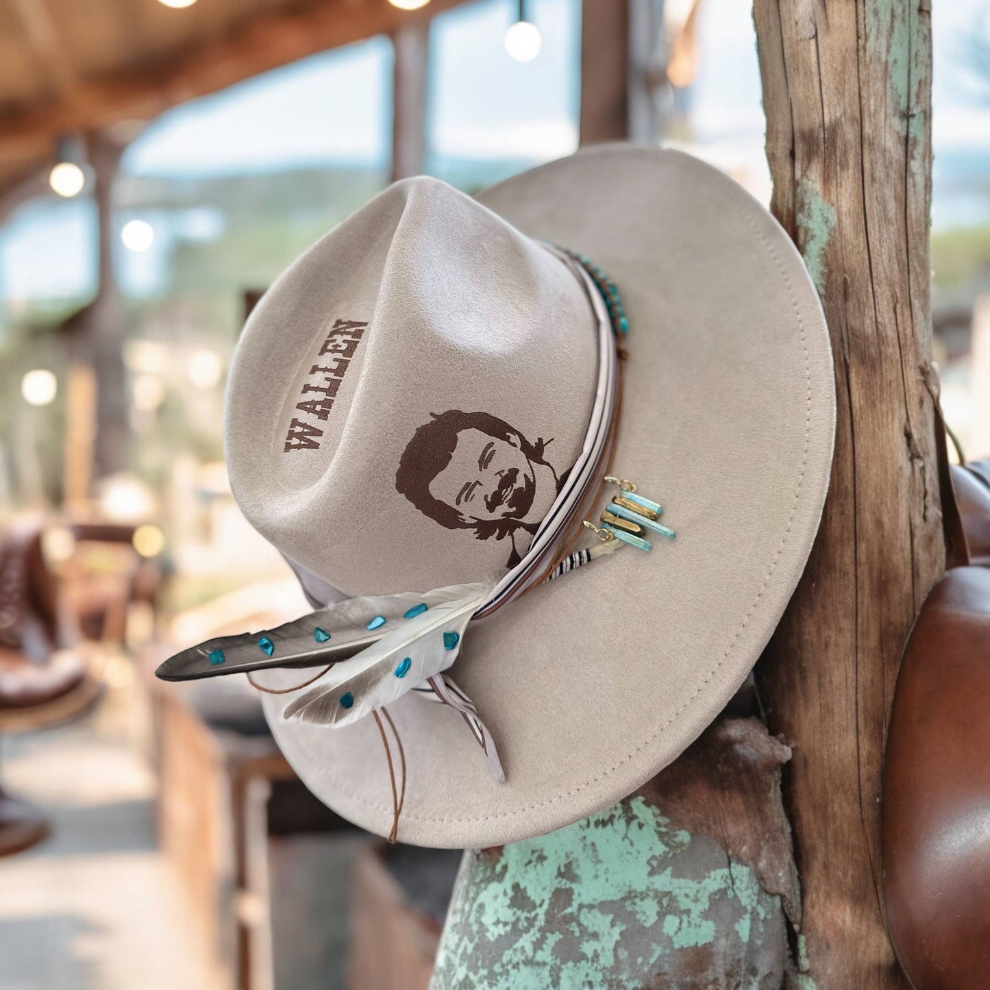 Morgan Wallen Burnt Rancher Hat