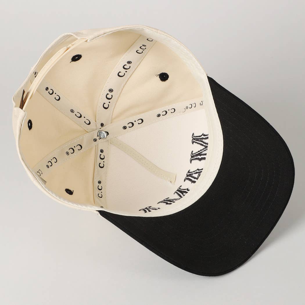MAMA Typographic Design Embroidery Cap