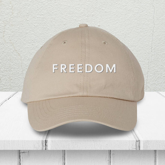 Freedom Embroidered Cap