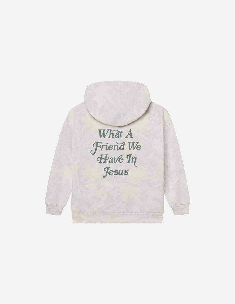 What a Friend in Jesus Camo Kids Hoodie