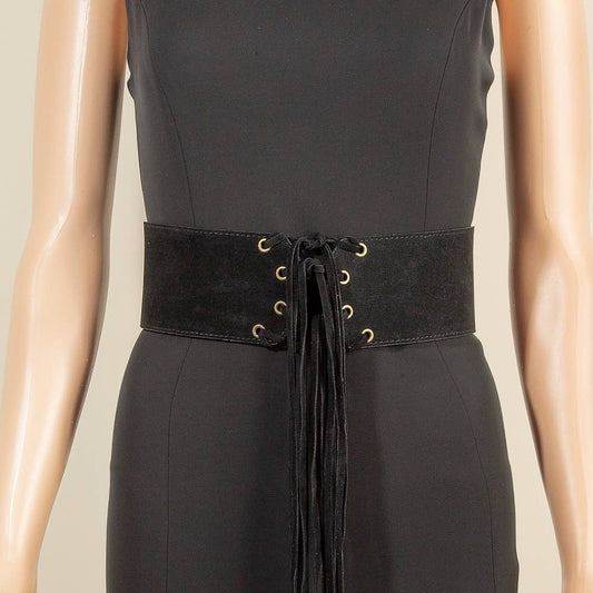 Vegan Leather Multi Strap Waist Belt