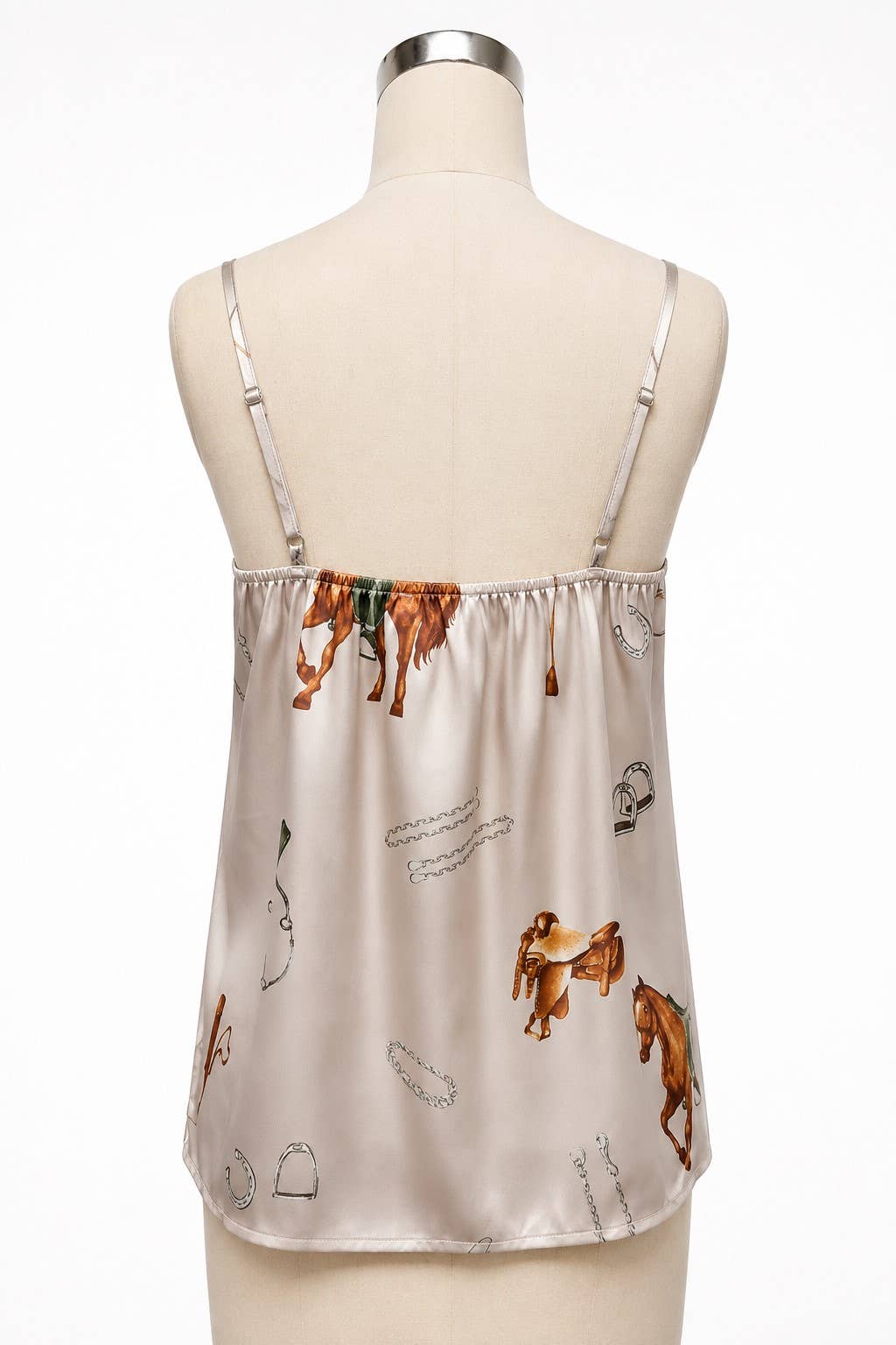 Wild Horses Lace Trim Cami Top