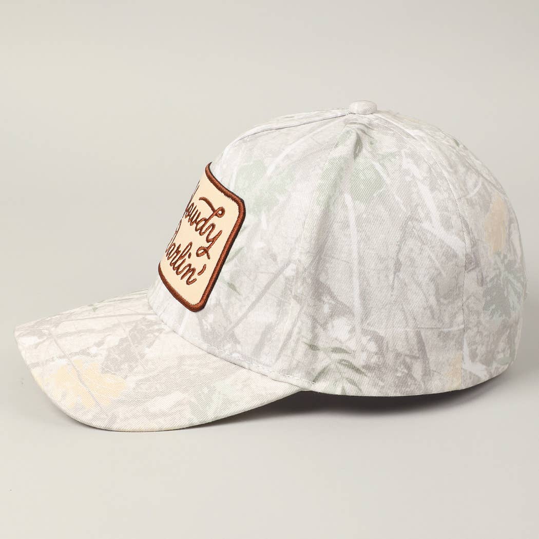 Howdy Darlin Camo Trucker Hat
