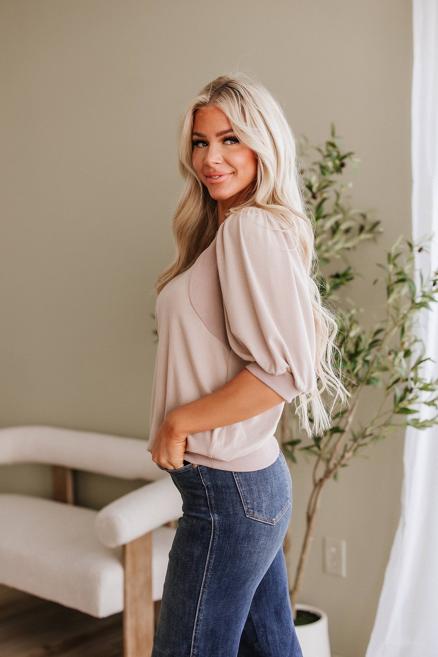 Linley Bishop Sleeve Blouse