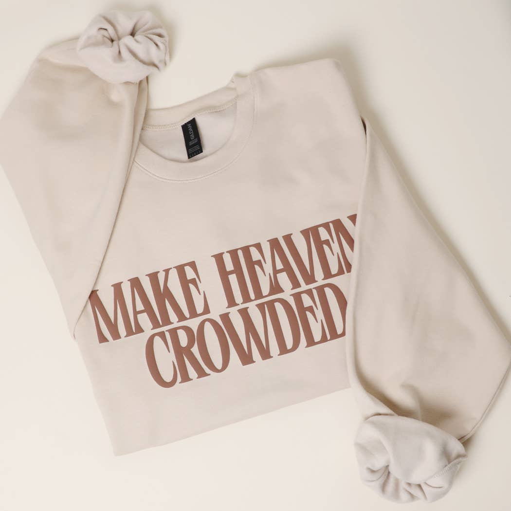 Make Heaven Crowded Puff Sweatshirt