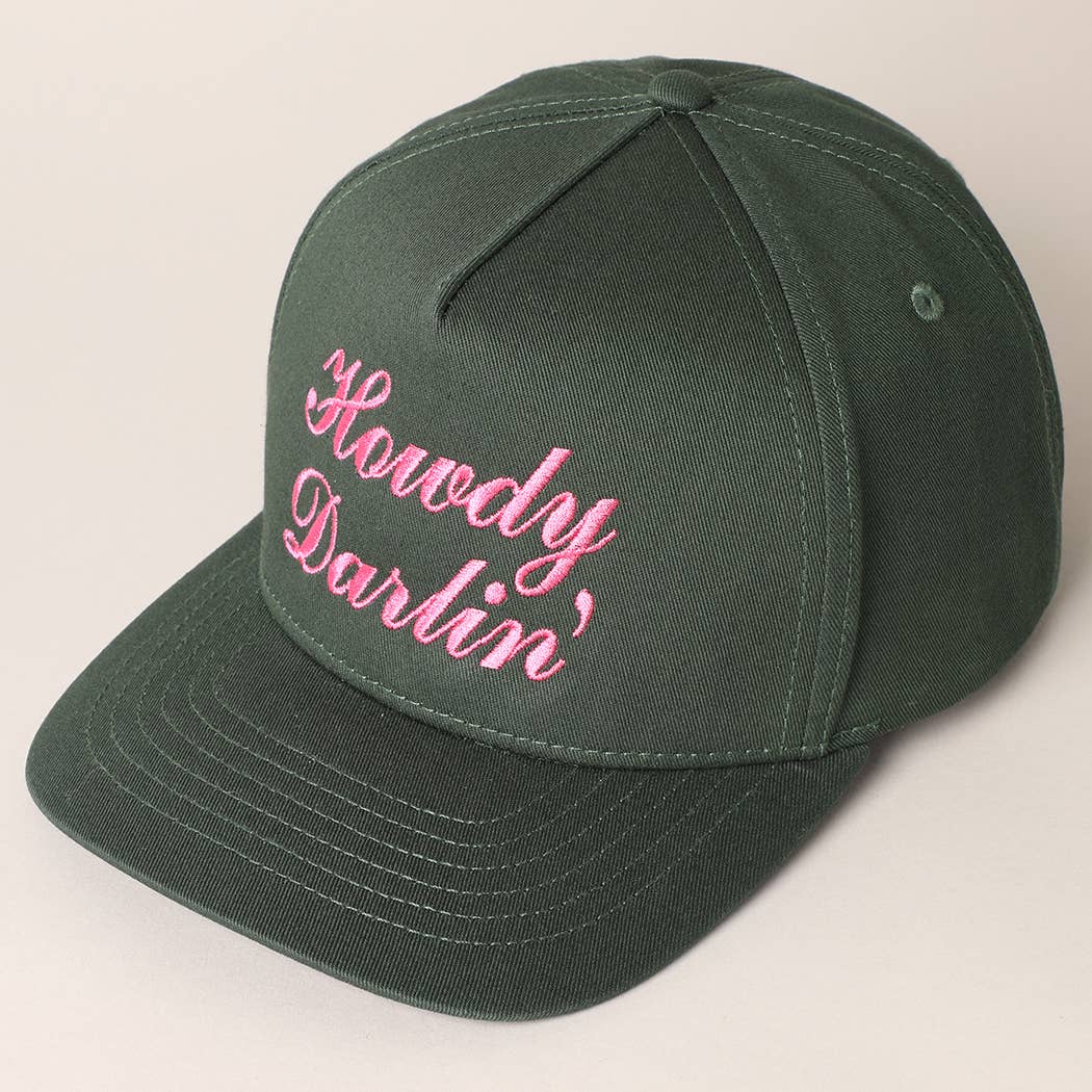 Howdy Darlin Flatbill Cap
