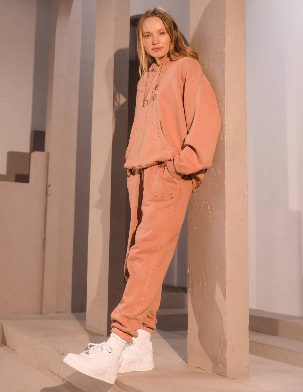 Heaven on Earth Sweatpant - Beige Pink